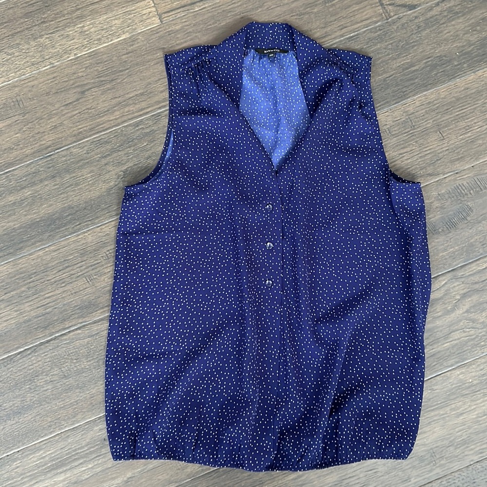 RW & Co Sleeveless Blouse Size Medium